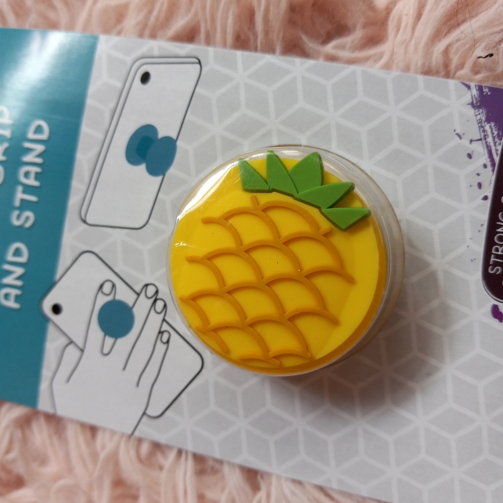 ❣️HOST PICK! Pineapple 🍍 kawaii ultimate phone accessory kit! 5 piece kit cute - Picture 9 of 9